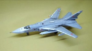 Сборка модели "Су-24М", 1:72 (Звезда)