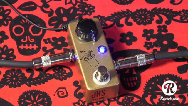 JHS Prestige Clean Boost pedal demo with Suhr Strat & Dr Z M12 смотреть онлайн