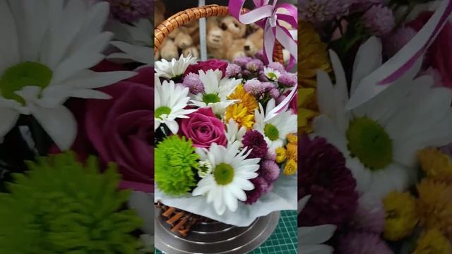 Цветы в корзине смотреть онлайн