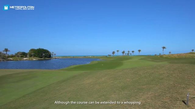 Overview of Saadiyat Beach Golf Club in Abu Dhabi смотреть онлайн