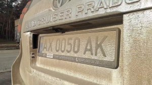 ШТАТНАЯ КАМЕРА PRADO LC 150 С ЗАЩИТОЙ ОТ ГРЯЗИ