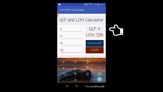 Kotlin LCM & GCF Calculator смотреть онлайн