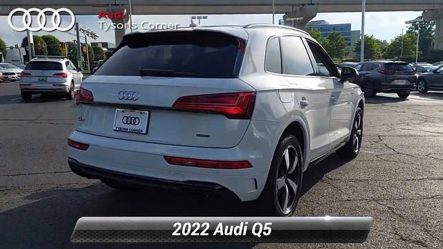 New 2022 Audi Q5 S line Premium Plus, Vienna, VA 22A0686 смотреть онлайн