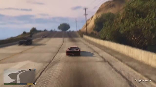 Gta V (1987 Ferrari F40) MOD смотреть онлайн