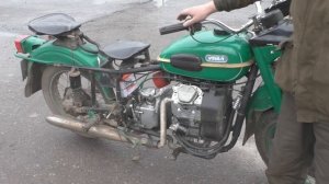 Урал с двигателем 2v78 Loncin