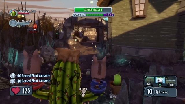 Plants vs Zombies Garden Warfare - Zomboss Estate - GARDEN OPS CRRRRRAAAZY!! Cactus смотреть онлайн