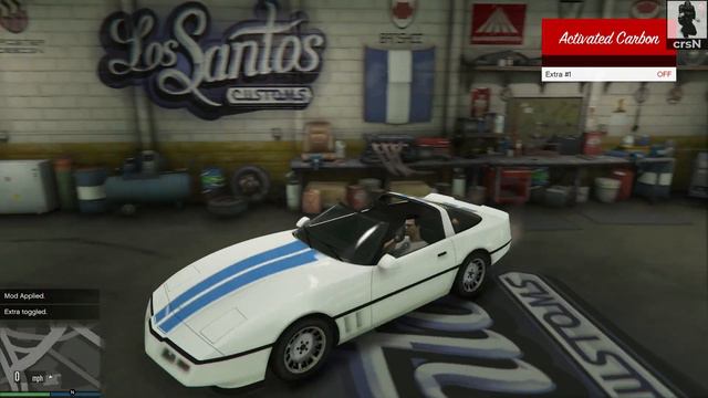 GTA 5 - Invetero Coquette Vice (Chevrolet Corvette C4) Customization смотреть онлайн