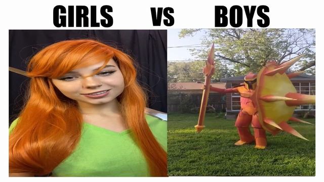 Minecraft Cosplay vs Terraria Cosplay смотреть онлайн