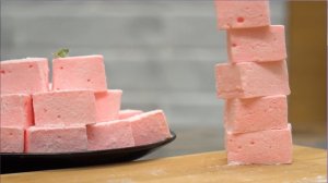 Всего ТРИ ингредиента! Все будут в восторге от этих пружинистых зефирок Кулинарим с Таней