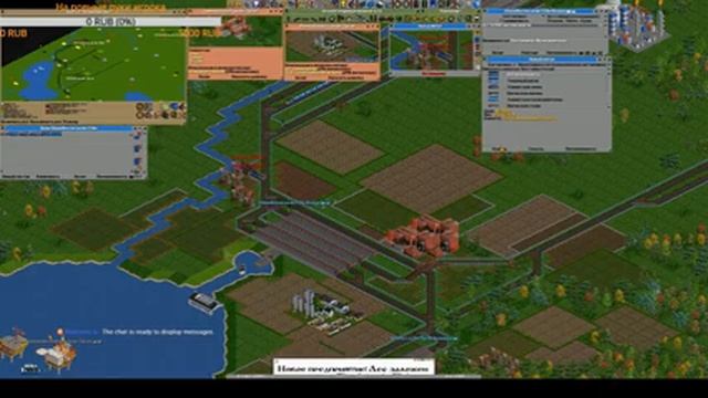 Свободная игра. Open Transport Tycoon Deluxe. смотреть онлайн