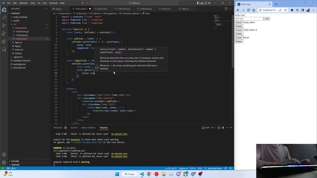 React Todo List App - ASMR Programming - No Talking смотреть онлайн