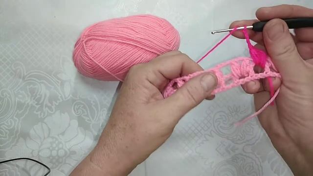 Узор крючком для вязания детского одеяла,пледа смотреть онлайн