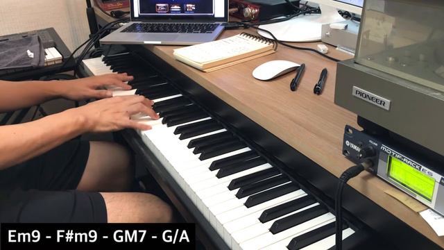 Easy Bossa Rhodes / Chord Progression / Bossa nova смотреть онлайн