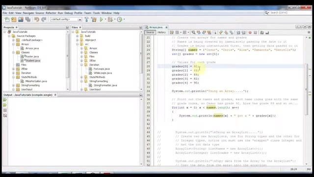 Java Tutorial 13 - ArrayLists смотреть онлайн