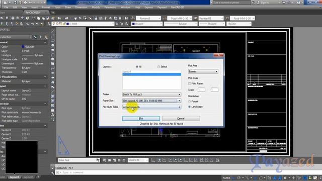 Plot All or selected Layouts by setting (PLT) Lisp смотреть онлайн