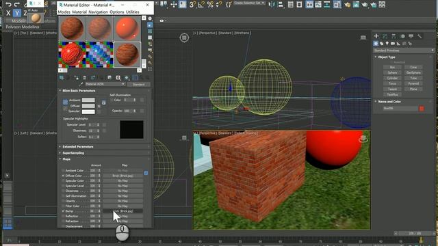 Basic Standard Materials in 3Ds Max смотреть онлайн