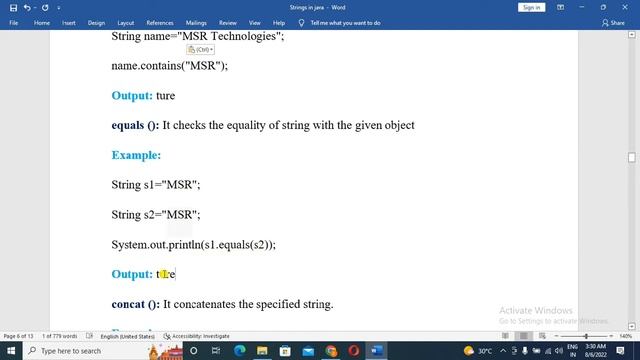 String class methods in java(Telugu) смотреть онлайн