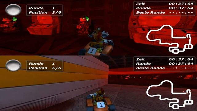 Moorhuhn Kart 3 hack: controlling all racers смотреть онлайн