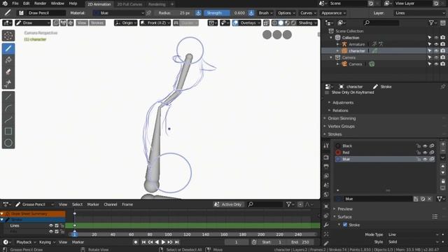2D Animation - Grease Pencil Blender 2.9 Tutorial - Sketch a Goofy Cartoon - Sketch with Savvy! смотреть онлайн