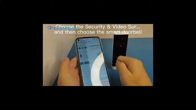 CHAMOUS smart video doorbell подключение к приложению Smart life смотреть онлайн