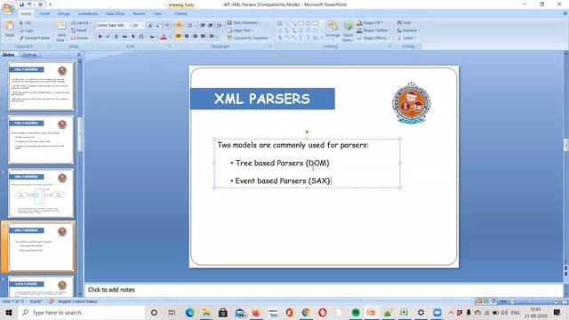 XML Parsers || WT || CSE || SRKR смотреть онлайн