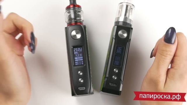 Сравнение VOOPOO DRAG 2 VS IJOY Shogun смотреть онлайн