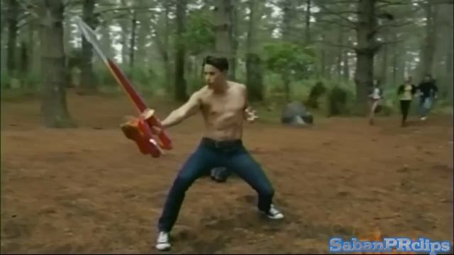 Power Rangers Megaforce - End Game - Troy training Shirtless смотреть онлайн