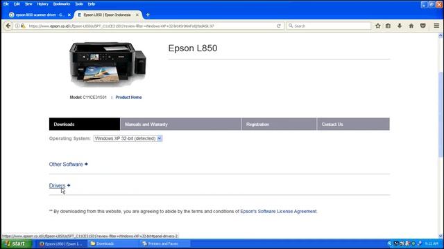 Epson L850 Printer, Scanner Driver Download смотреть онлайн