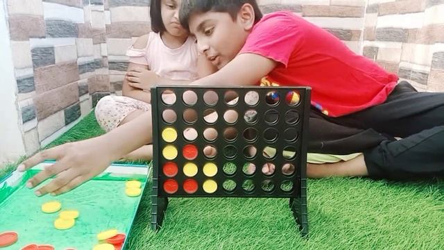 Connect 4 Challenge Between Shrish & Saanvi l Connect 4 Tricks l How To Play Connect 4 Game#connect смотреть онлайн