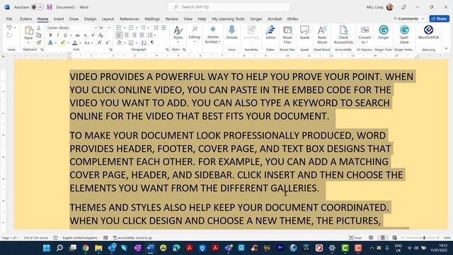 06 Using keyboard shortcuts to change sentence case смотреть онлайн