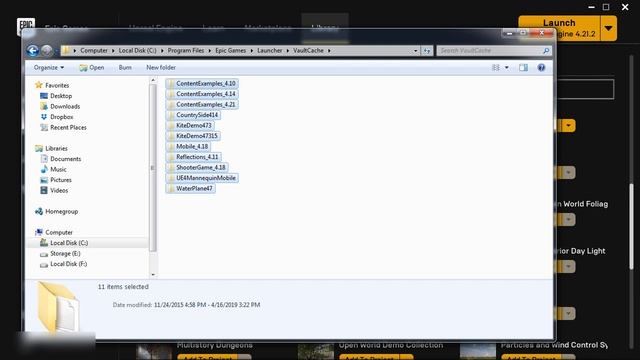UE4 Quick Tip #08: Changing Vault Content Cache Download Location to Different Hard Drive - Tutoria смотреть онлайн