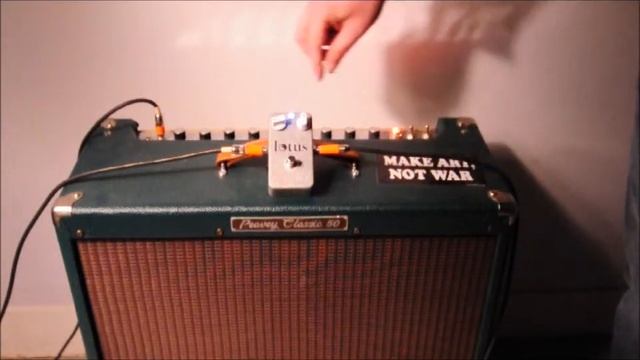 Lotus Pedals White Overdrive смотреть онлайн