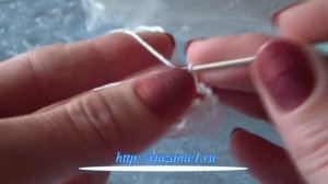 Цветок из пышных столбиков. Ирландское кружево