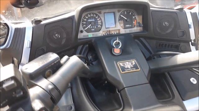 Honda Goldwing 1500 заводим после зимнего простоя смотреть онлайн