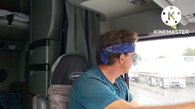 Дальнобой США. Ночую в горах с овер-сайзoм. смотреть онлайн