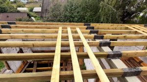 Деревянные перекрытия между этажами в доме из газобетона. Строим своими руками