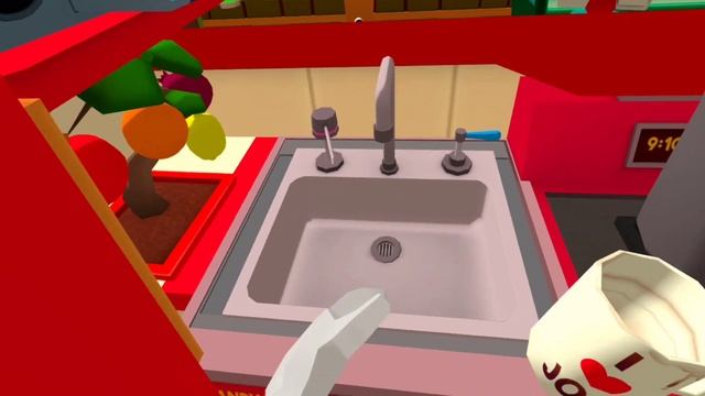ИГРАЮ В JOB SIMULATOR, P.s. СЖЁГ ВСЮ КУХНЮ НАХЕР!!
