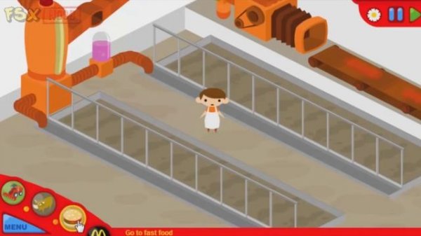 McDonalds Video Game - Gameplay 5 Minutes HD