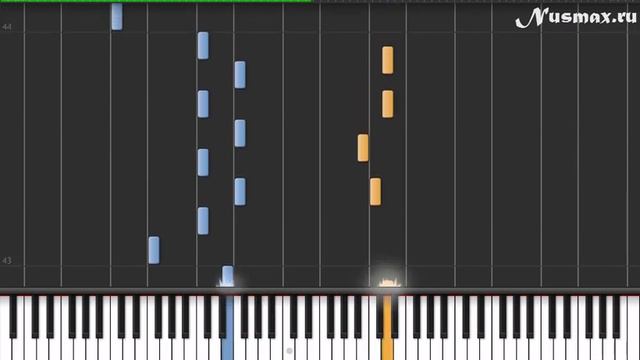 Tinie Tempah feat. Eric Turner - Written In The Stars Piano Tutorial (Synthesia + Sheets + MIDI) смотреть онлайн