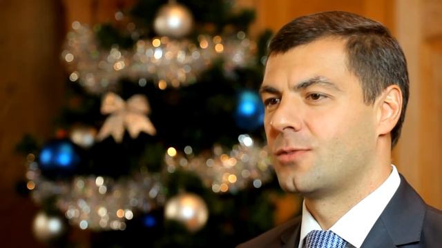 Новогоднее поздравление Юрия Чмыря смотреть онлайн