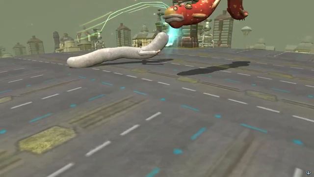 Bridge Worm vs Gloinks Queen | SPORE смотреть онлайн