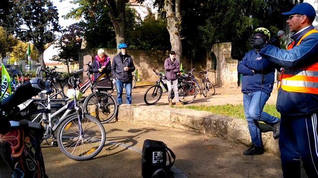 Fahrraddemo zur Verkehrswende. Rede von Matthias Ilka. смотреть онлайн