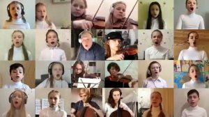 Песня ДЕТИ ВОЙНЫ в исполнении Дениса Желтоухова, детского хора ДМШ № 1 и музыкантов Хабаровска