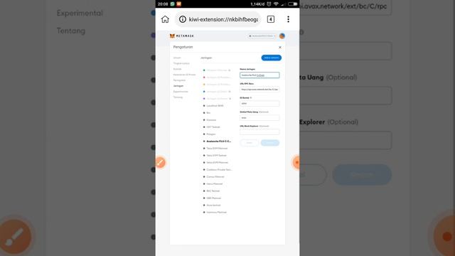 Cara setting berbagai rpc atau jaringan metamask tanpa input manual lho смотреть онлайн