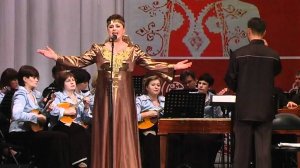 «Какая песня без баяна».  Поёт Ольга Чекаданова