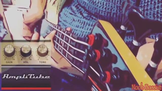 Bass guitar Yamaha rbx550 + irig + iPhone смотреть онлайн
