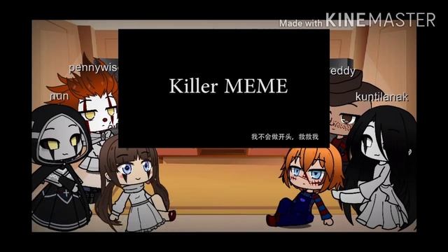 Horror movies react to fandom meme and I can't fix u fnaf song part2 смотреть онлайн