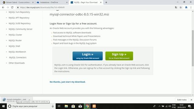 Excel com MySQL driver ODBC instalação com Edivam Cabral смотреть онлайн