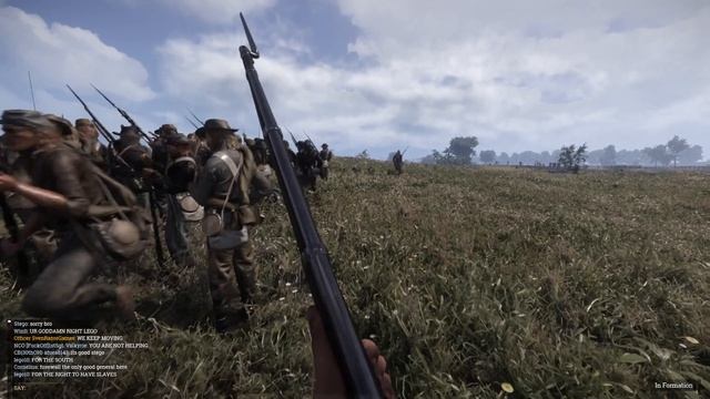 Greatest Line Battle Ever : War Of Rights |300 players смотреть онлайн