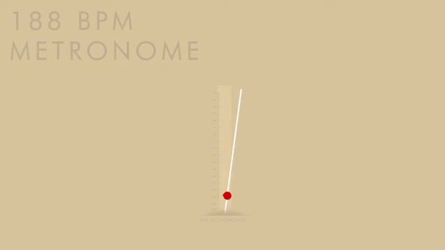 188 BPM Metronome - 1 Hour Metronome 188 BPM смотреть онлайн